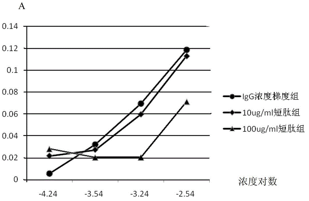 Short peptide and immunosuppressant containing the same and application