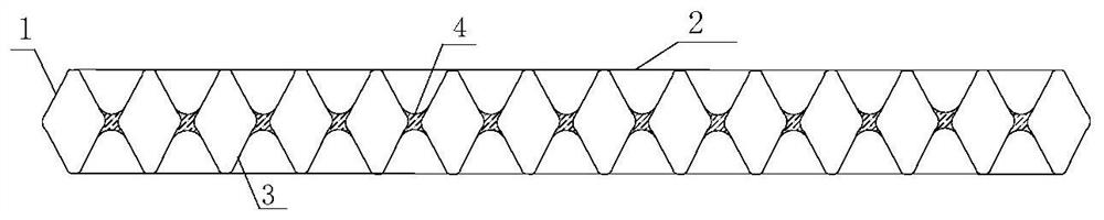 Plastic drainage plate and foundation heating circulation system formed by end connectors of plastic drainage plate