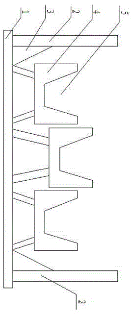 Annealing furnace material rack