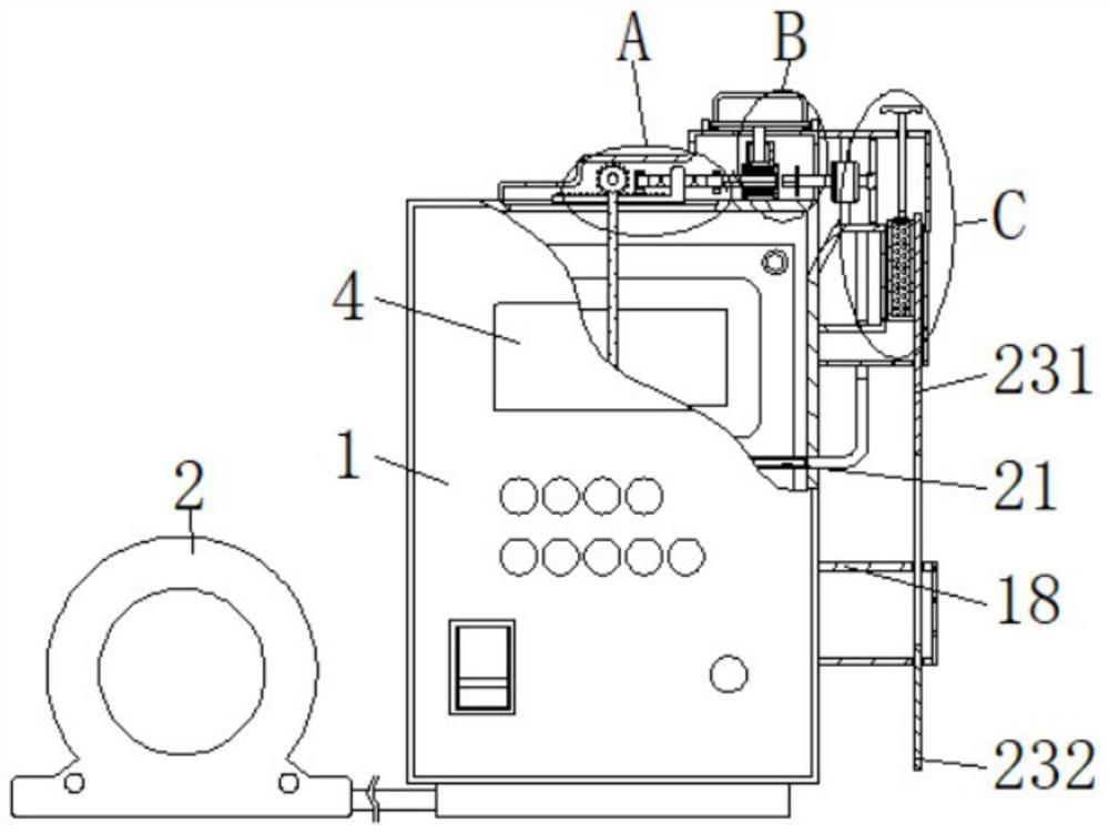 Detection equipment for residual current detection and using method of detection equipment