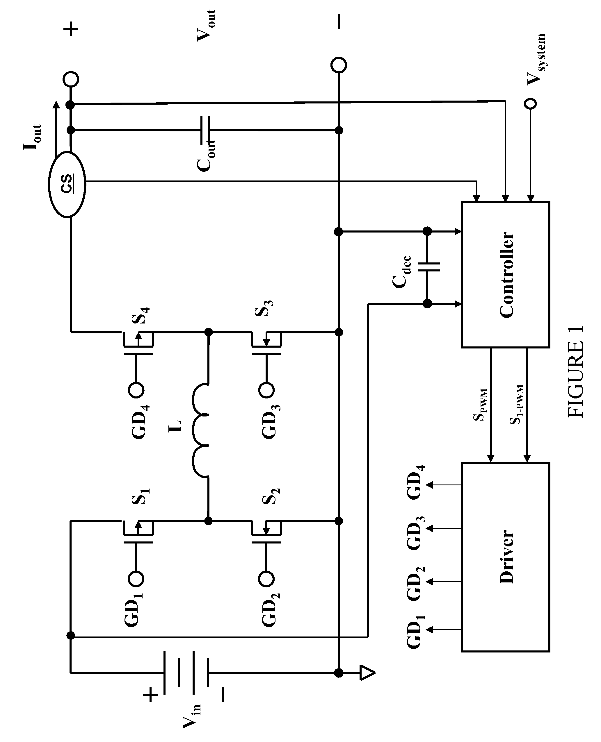 Power Converter with a Dynamically Configurable Controller and Output Filter