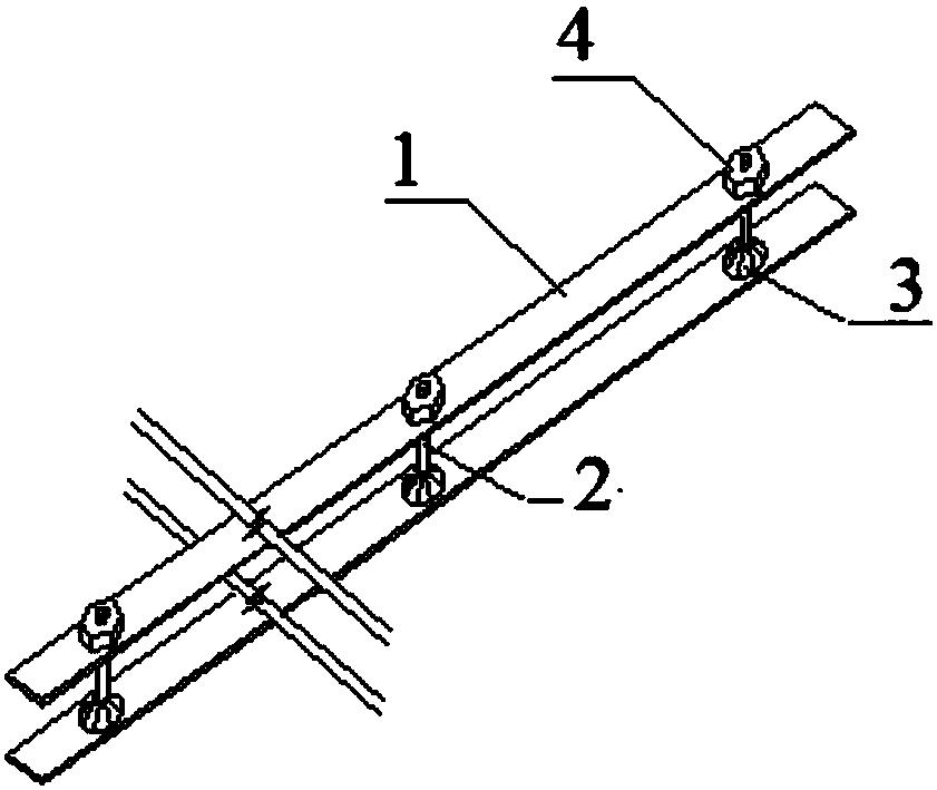 A steel structure space system for reinforcement and its construction method