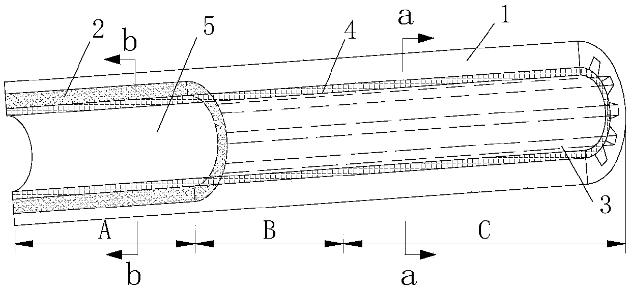 Anti-gravity capacity improved high-temperature heat pipe structure