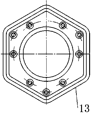 Insulator casting die, outer die thereof, and outside square shaping part