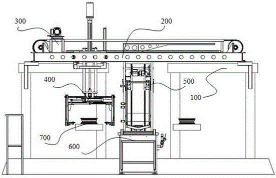 Cooling manipulator of die-casting machine for automobile aluminum alloy hub