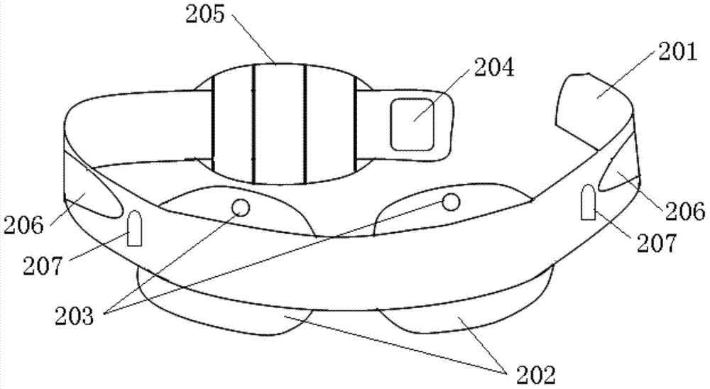 Abdomen supporting device for pregnant woman