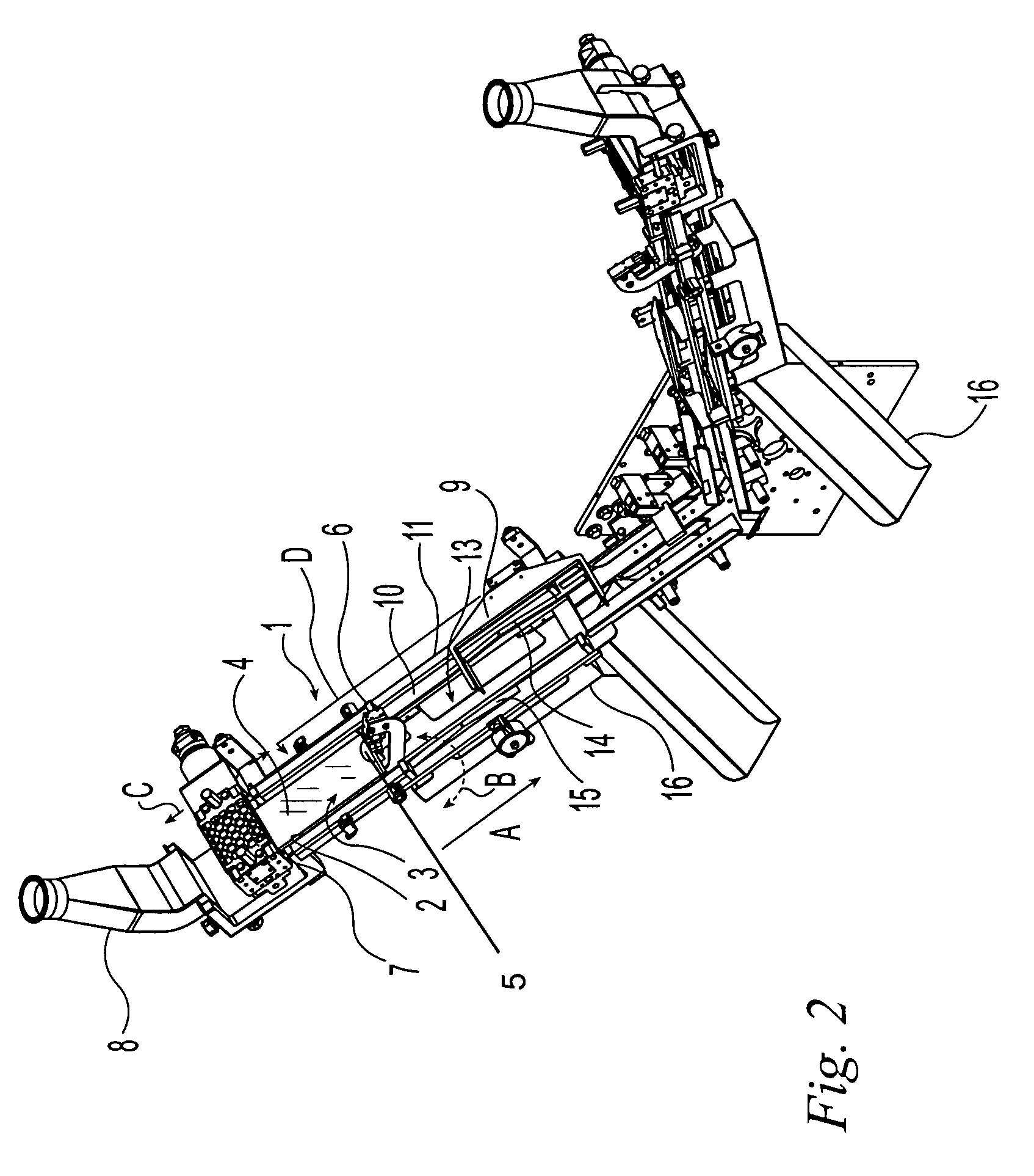 Apparatus for unwrapping and transporting frangible wafers for ice cream sandwiches and the like