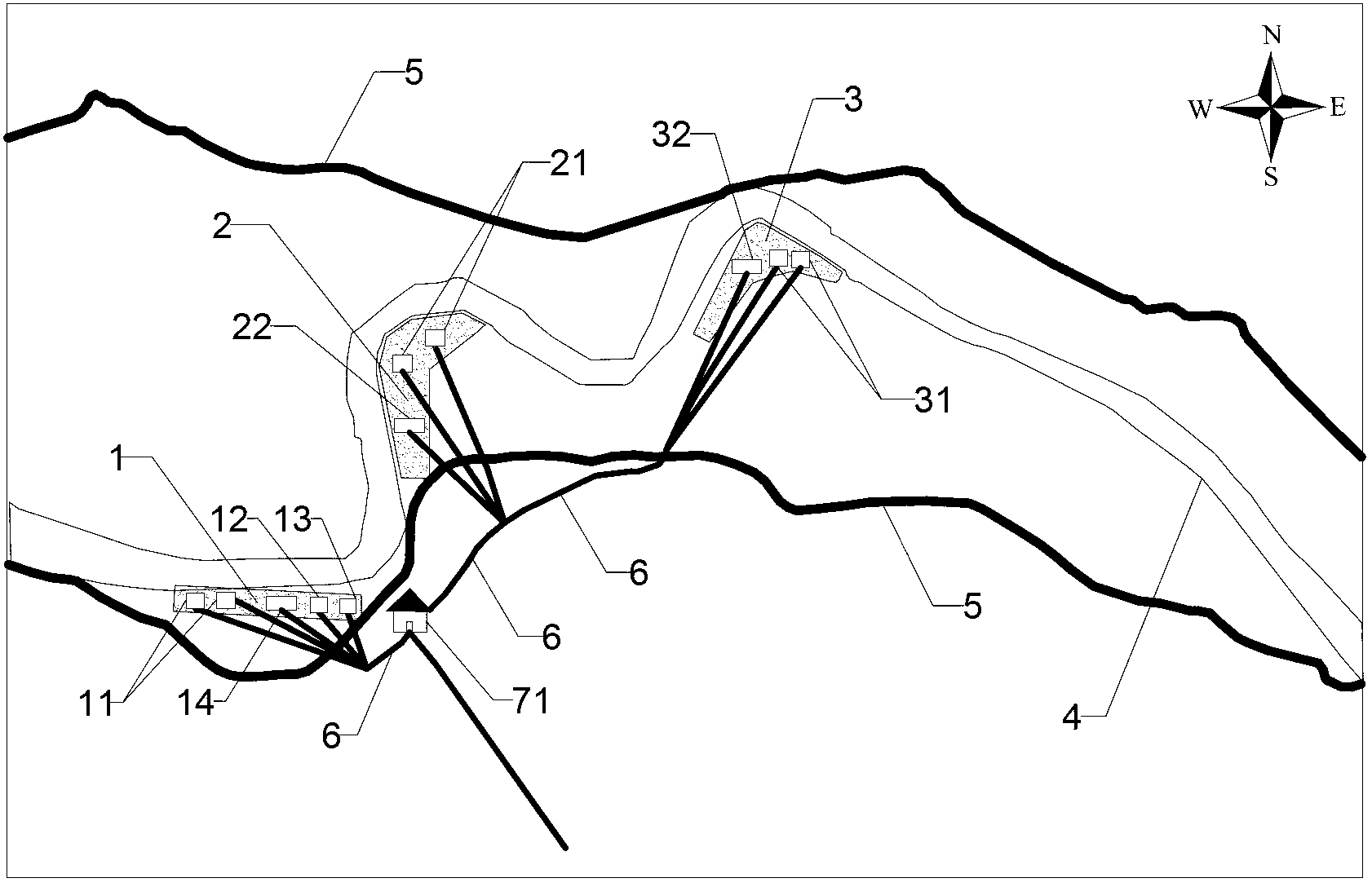 Method of leading Yellow River silt to fill reclamation coal mining subsidence land