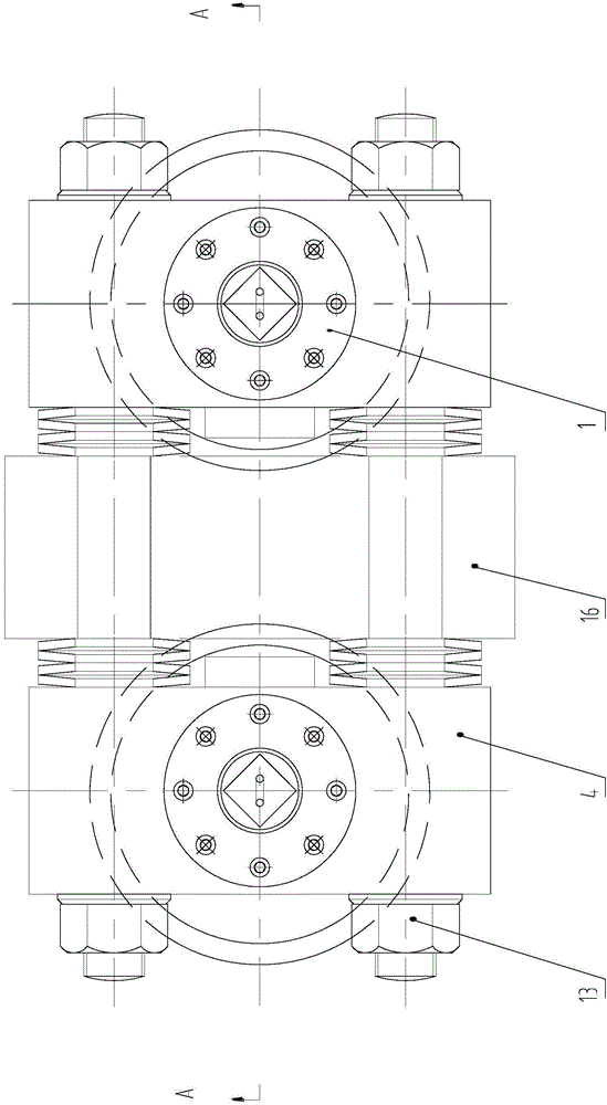 Guide wheel device of movement mechanism of mechanical equipment