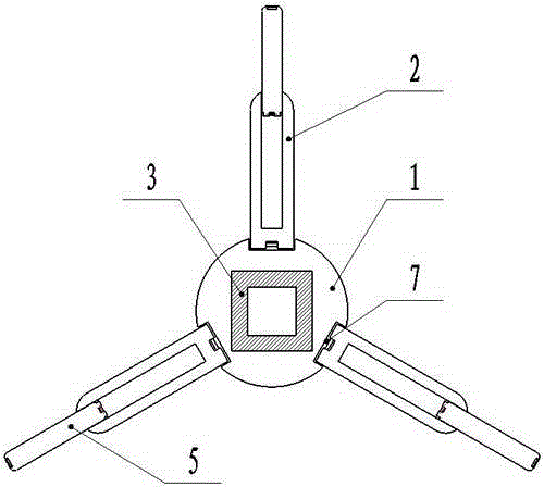 Foldable valve handle system capable of adjusting torque