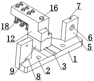 Sliding type elastic force testing seat