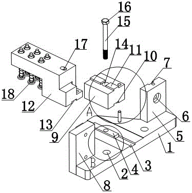 Sliding type elastic force testing seat