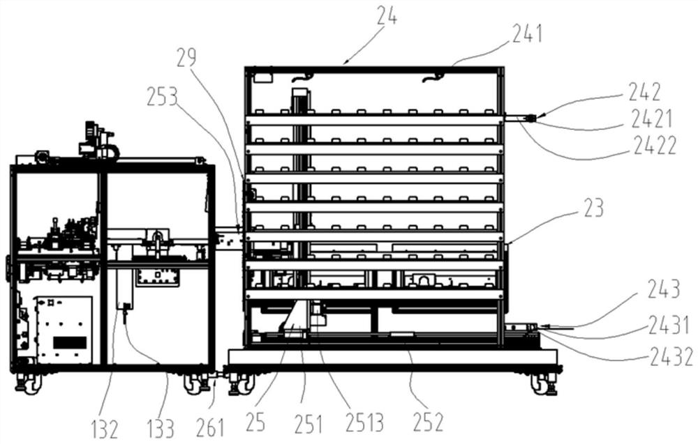 A sample low temperature automatic storage device and method