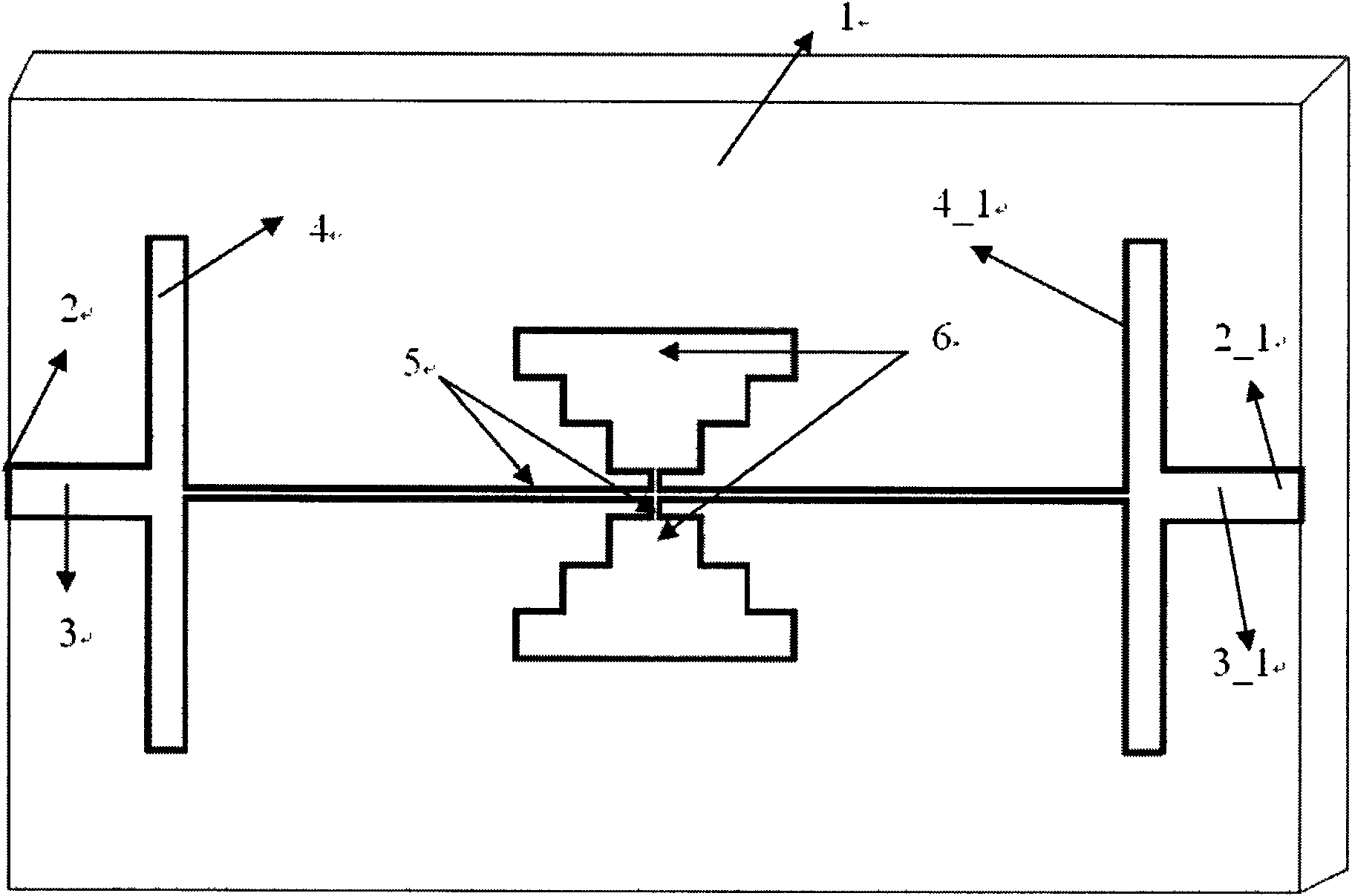 Compact micro-band resonant unit low-pass filter with low insertion loss and wide stopband