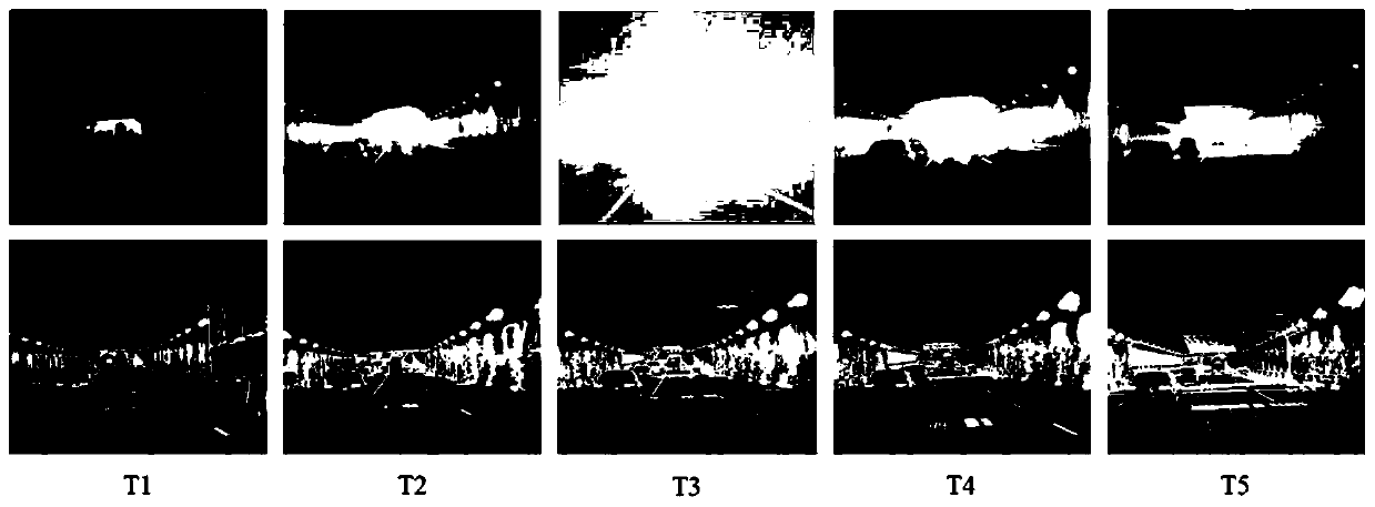 Event camera lane line extraction method based on deep learning