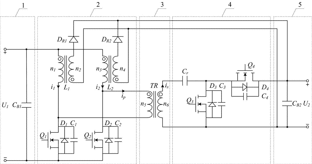 A battery pack bidirectional equalization charging and discharging circuit and its charging and discharging control implementation method