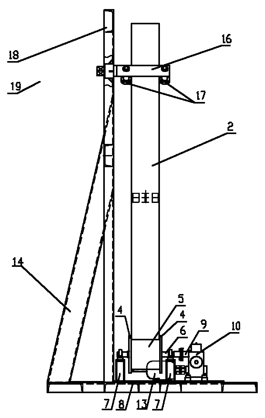 Reversing frame for welding boiler header