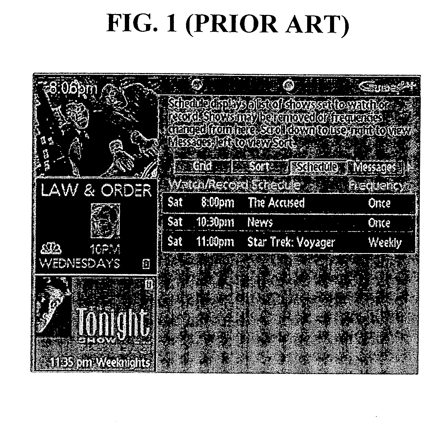 Method and apparatus for scheduling digital TV programs