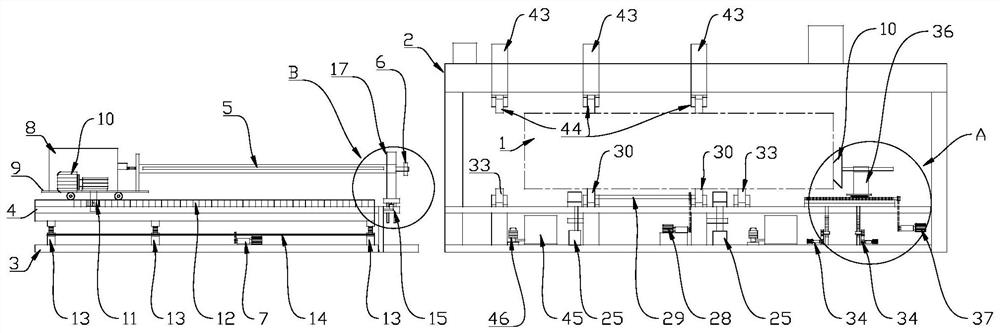 Steel pipe inner wall polishing machine