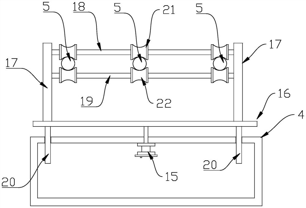 Steel pipe inner wall polishing machine