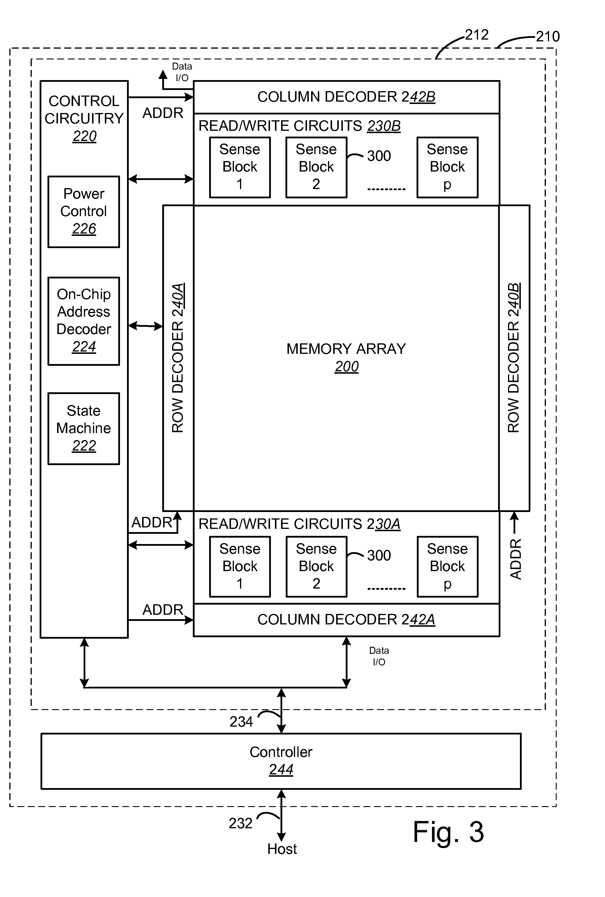 Programming non-volatile memory with variable initial programming pulse