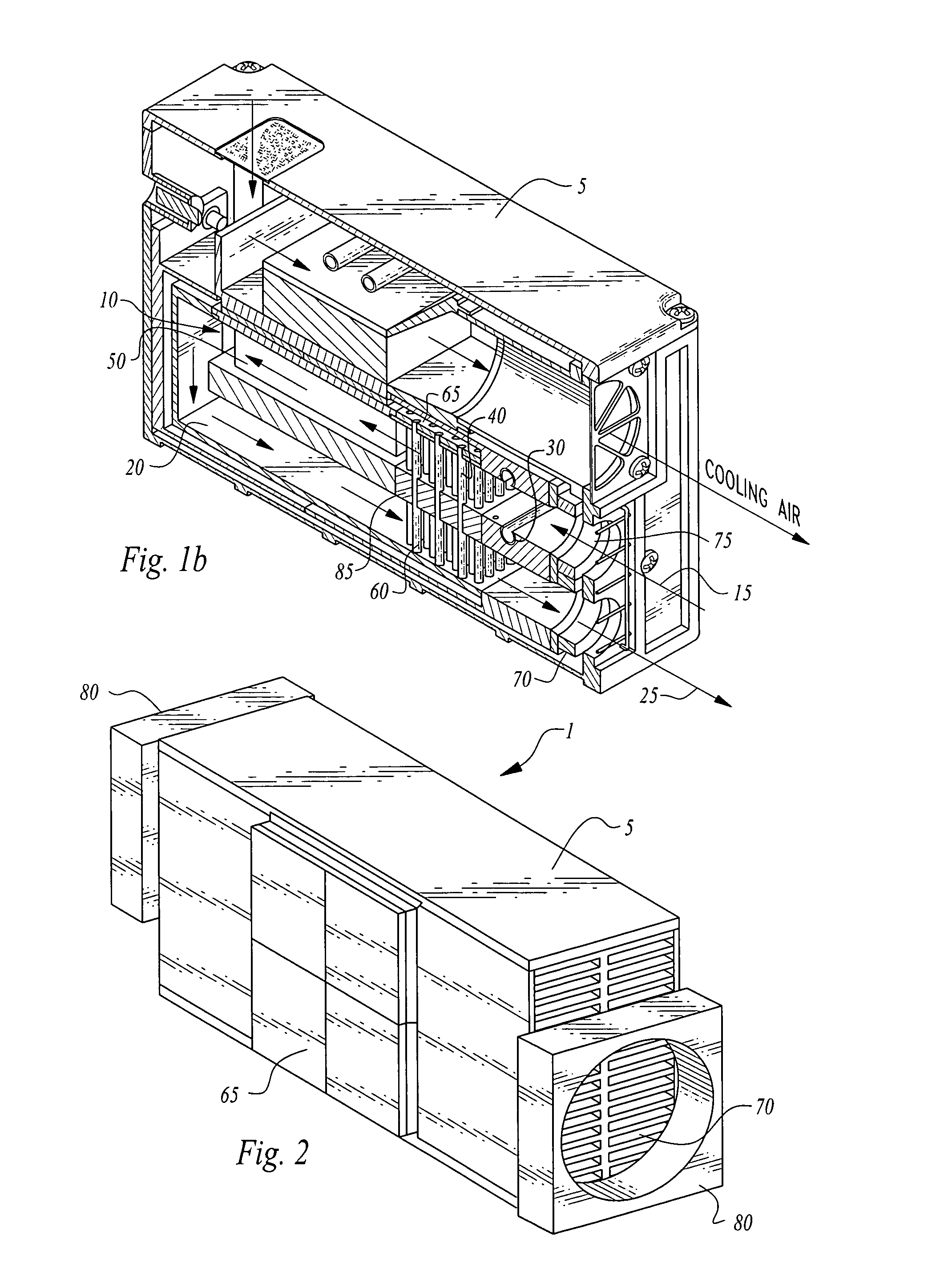 Micro-combustion power system with dual path counter-flow system