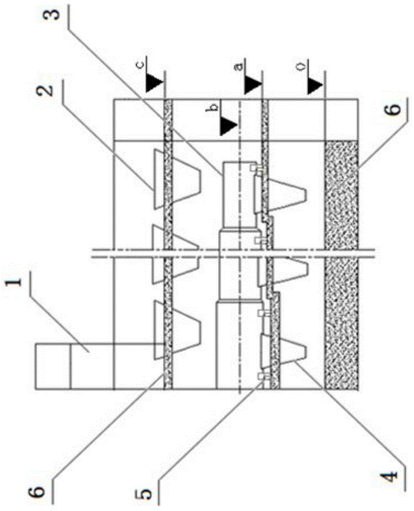 An installation method of a sintering machine dust removal system