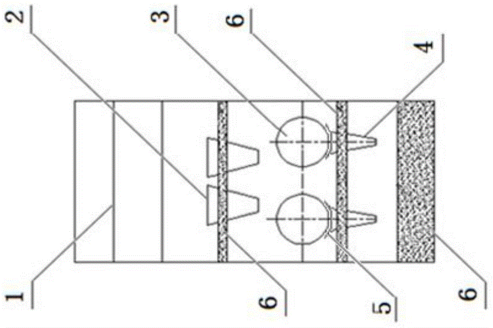 An installation method of a sintering machine dust removal system