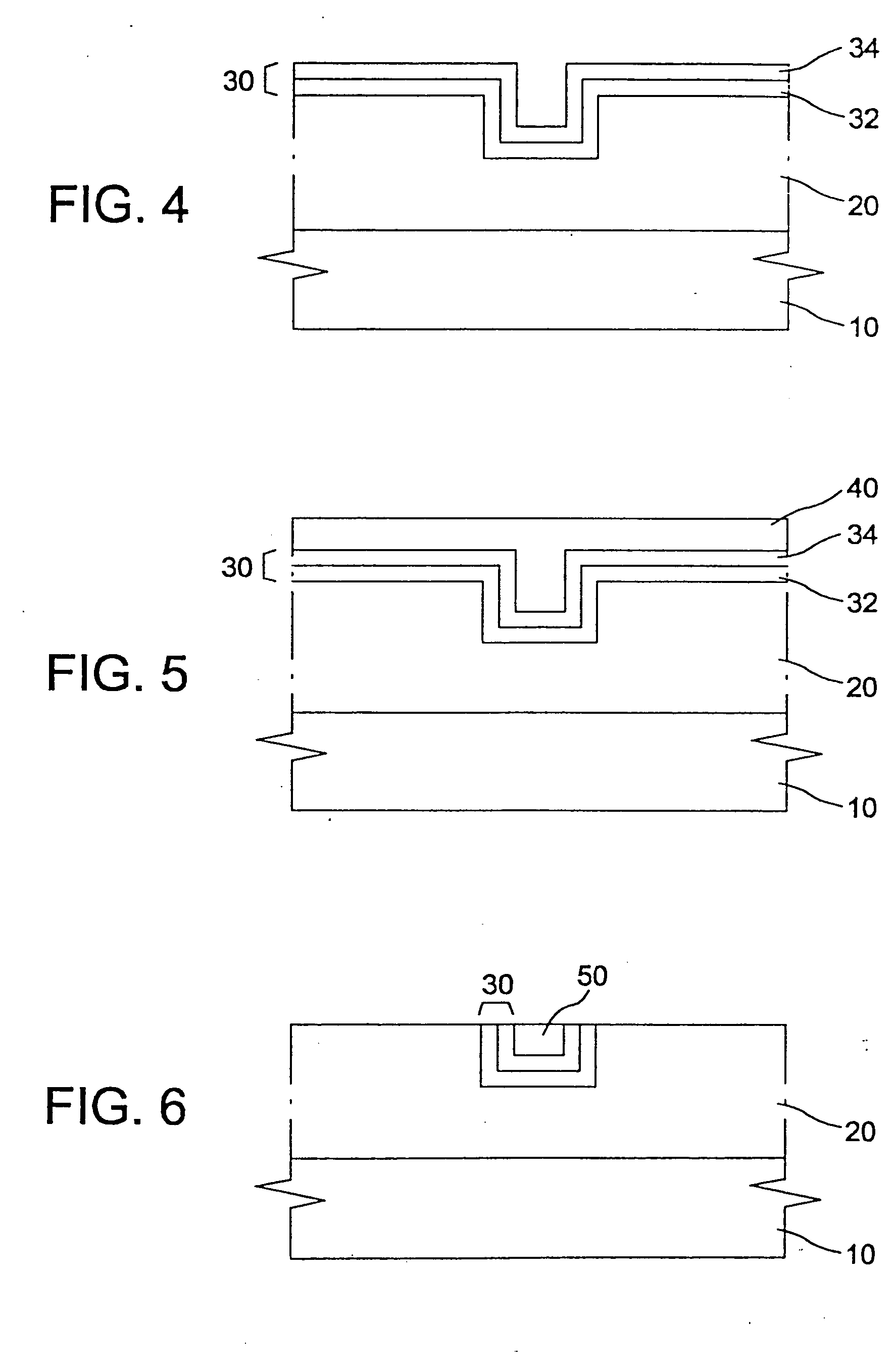 Copper interconnect structure having stuffed diffusion barrier
