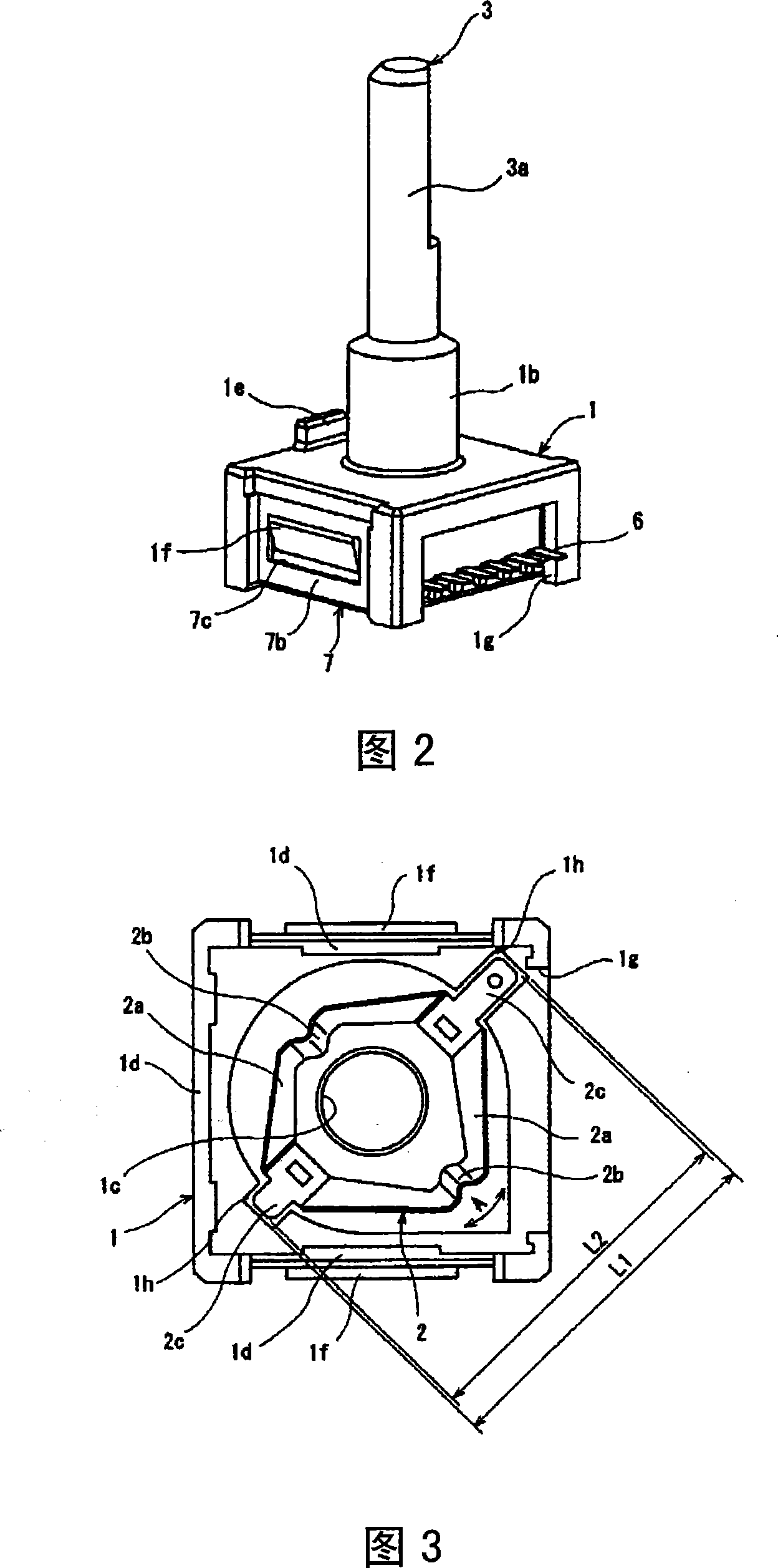 Rotating electric components