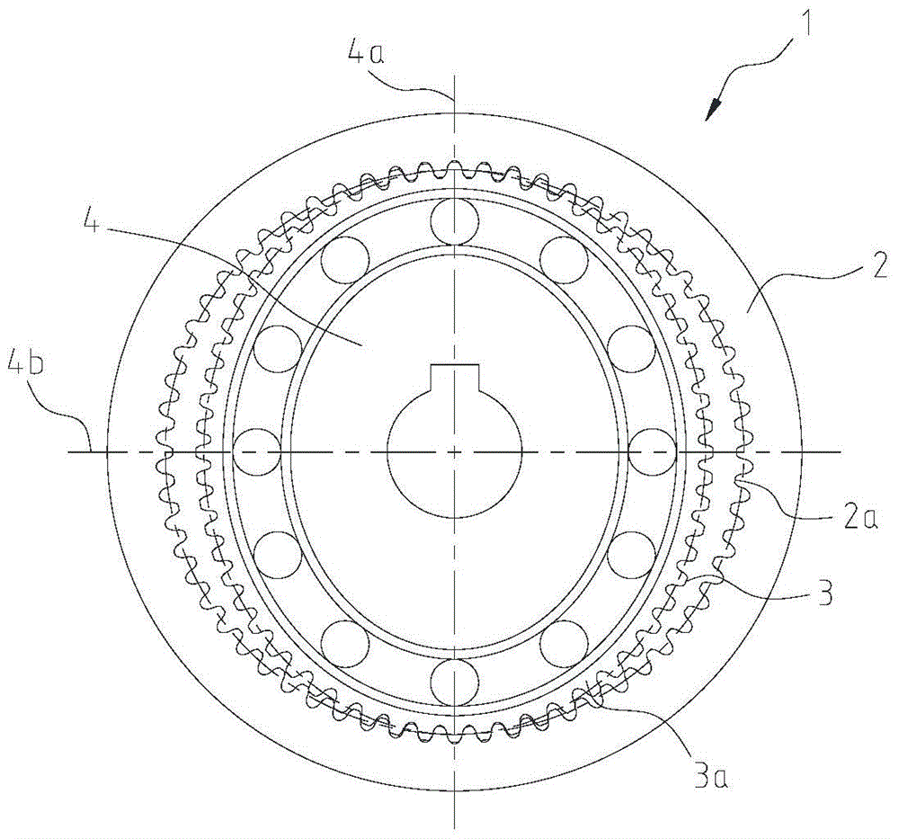 A Harmonic Gear Device Using Non-interference and Wide Range Meshing Tooth Profiles