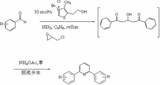 Synthetic method of diarylpyridines