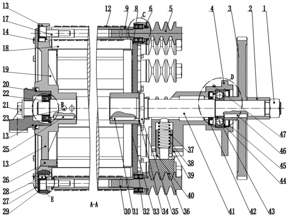 Drum-type vertical spindle cotton picking system