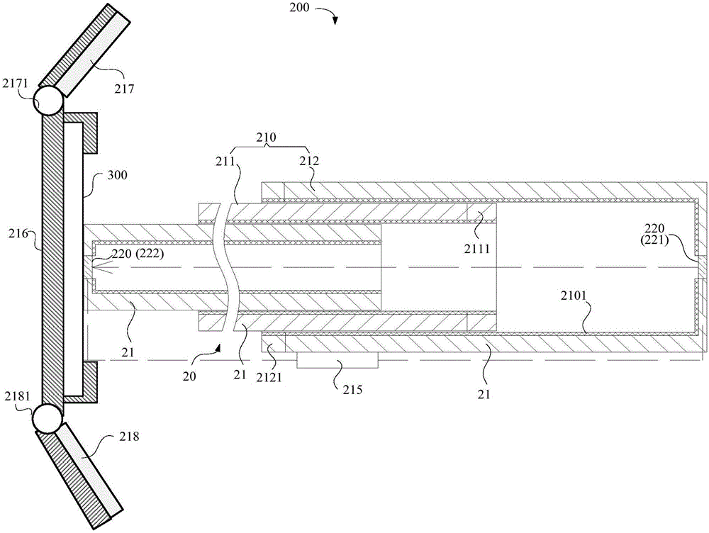 Parameter control method of fill-in light, terminal and selfie stick