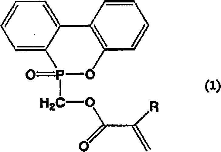 Active energy ray solidification type resin composition using reactivity compound with fire retardance and condensate thereof