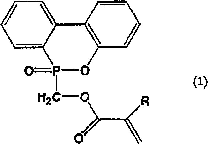 Active energy ray solidification type resin composition using reactivity compound with fire retardance and condensate thereof