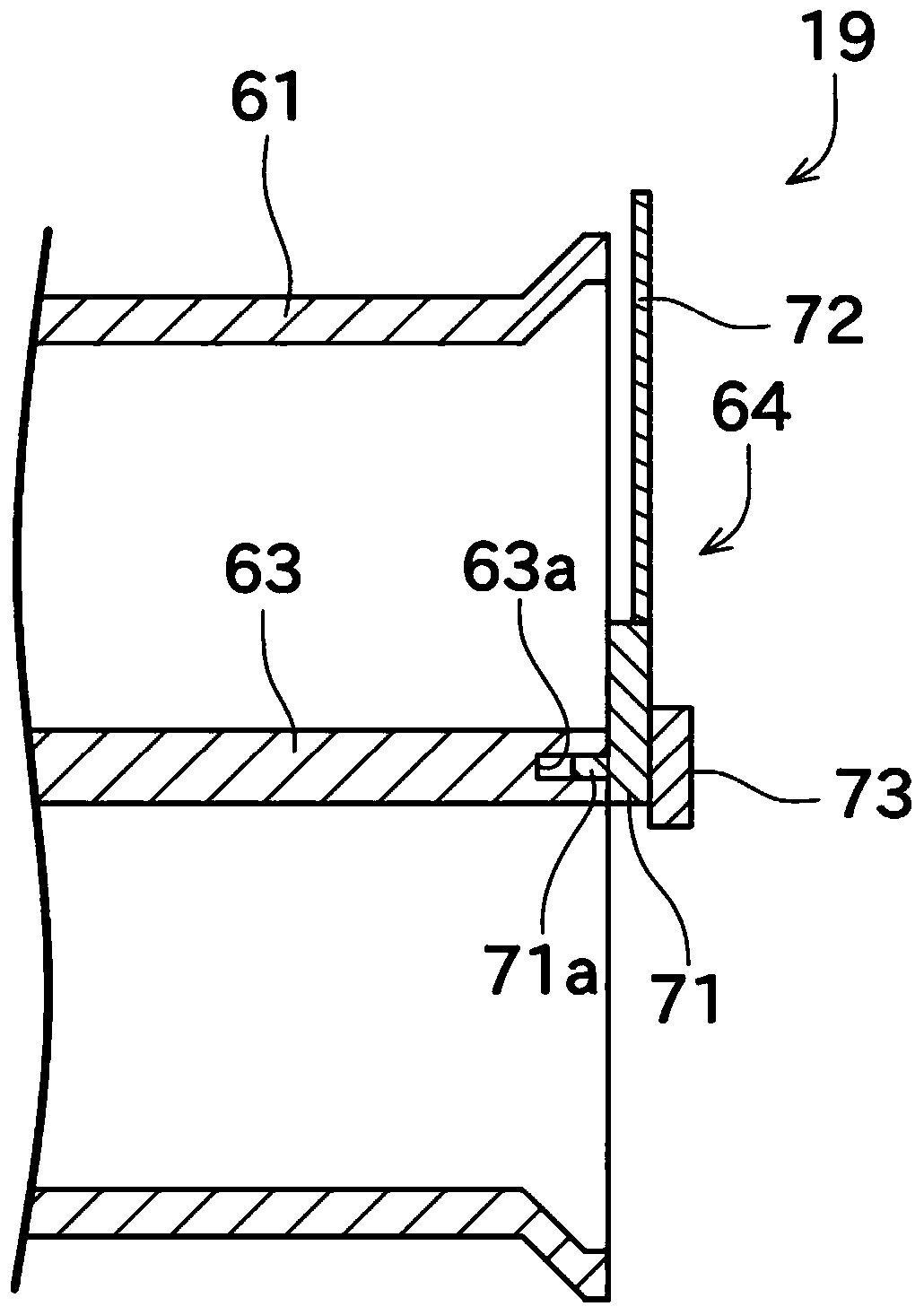 Tension imparting member, yarn storage device, and yarn winding device