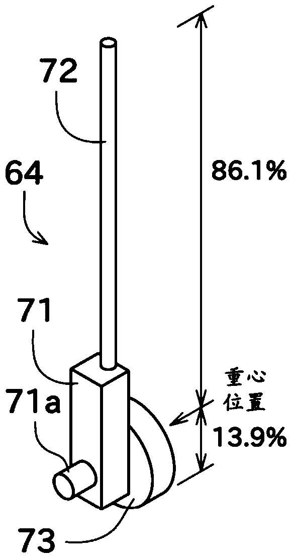 Tension imparting member, yarn storage device, and yarn winding device