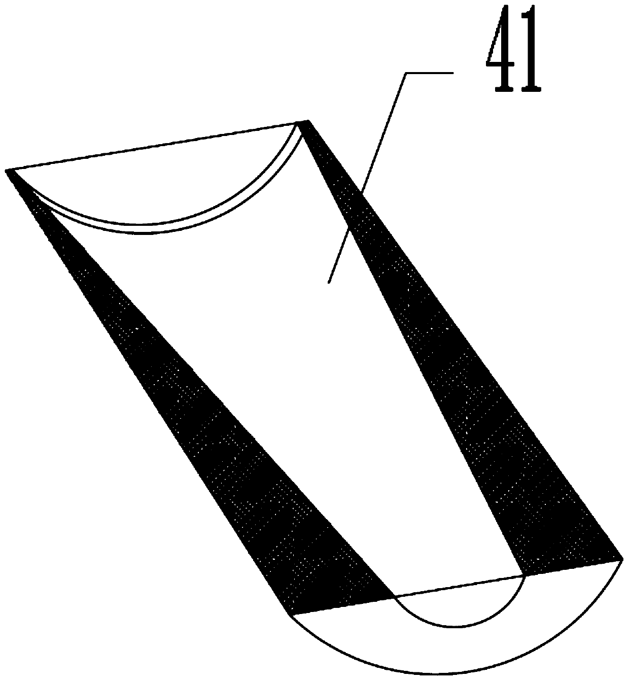 Feed pipe for reduction furnace, reduction furnace and method for adjusting aperture of feed pipe