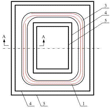 Magnetic field shielding device of high-temperature superconducting coil