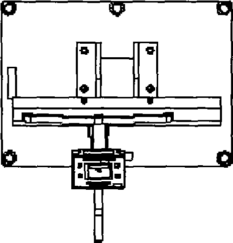 Portable taper gauge for measuring crystallizer and working process thereof