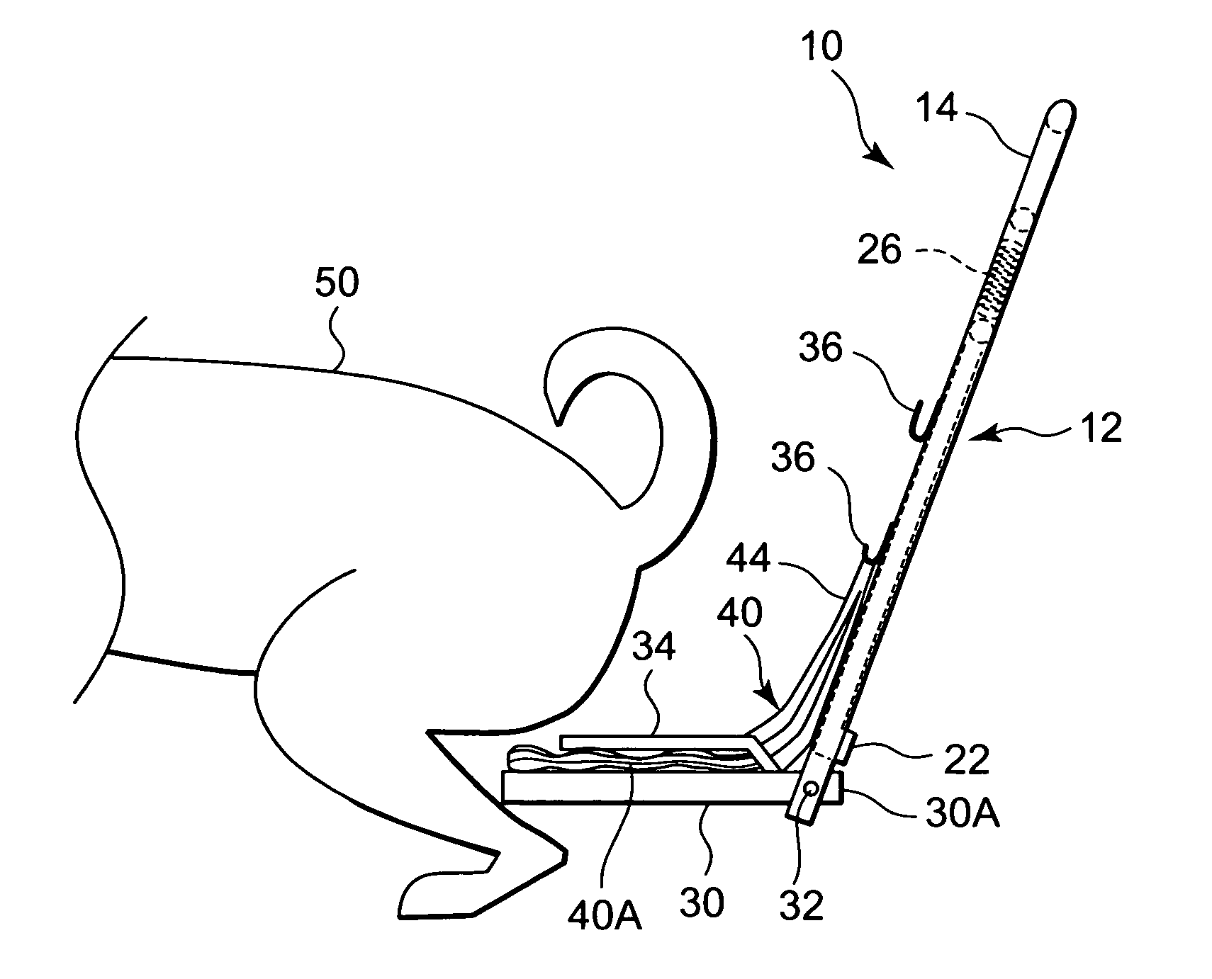 Pet dropping disposal device