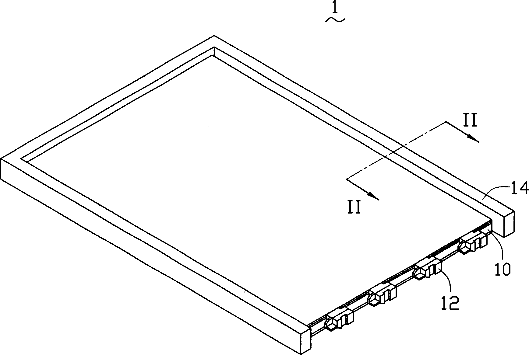 Light element and preparation method, and its backlight mould set