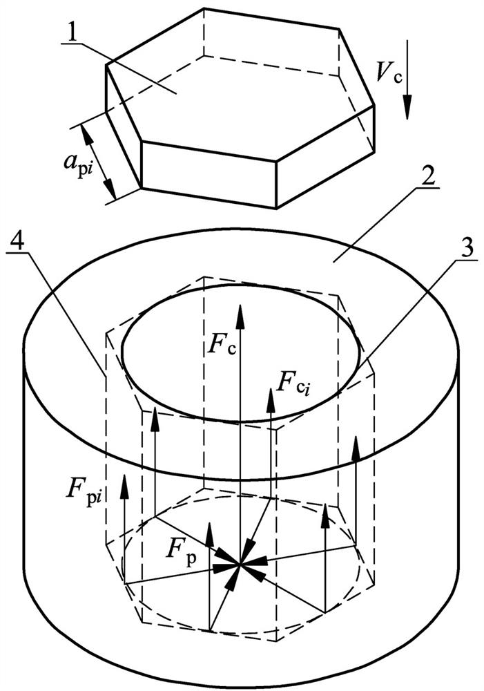 Inner hexahedron anti-cracking manufacturing method based on punching process