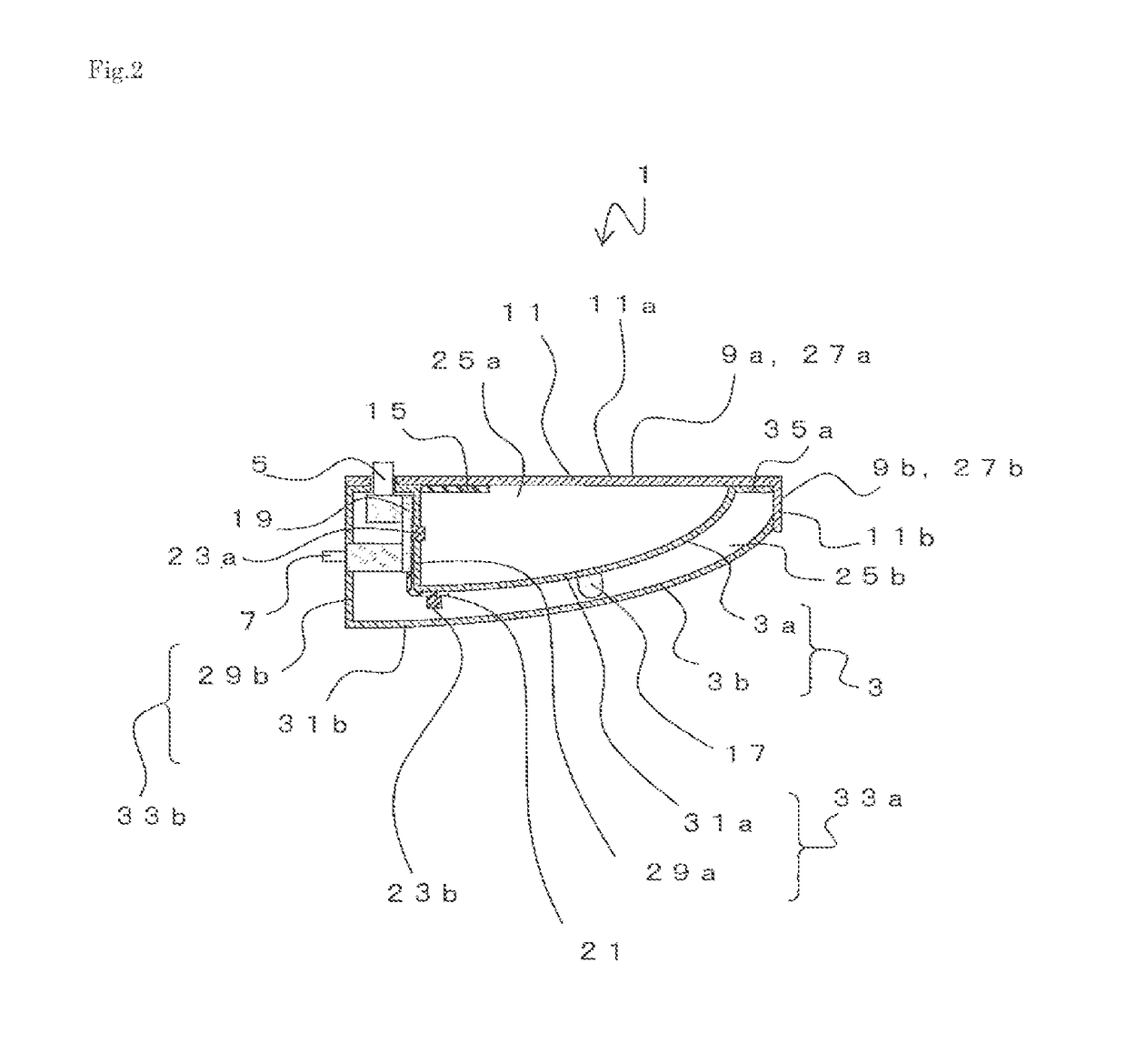 LED lighting device, and method of extracting light using LED lighting device