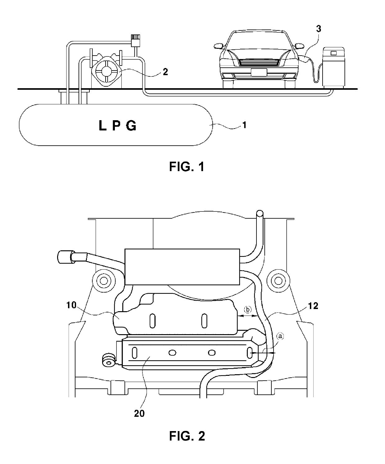 LPG filling system of bi-fuel vehicle