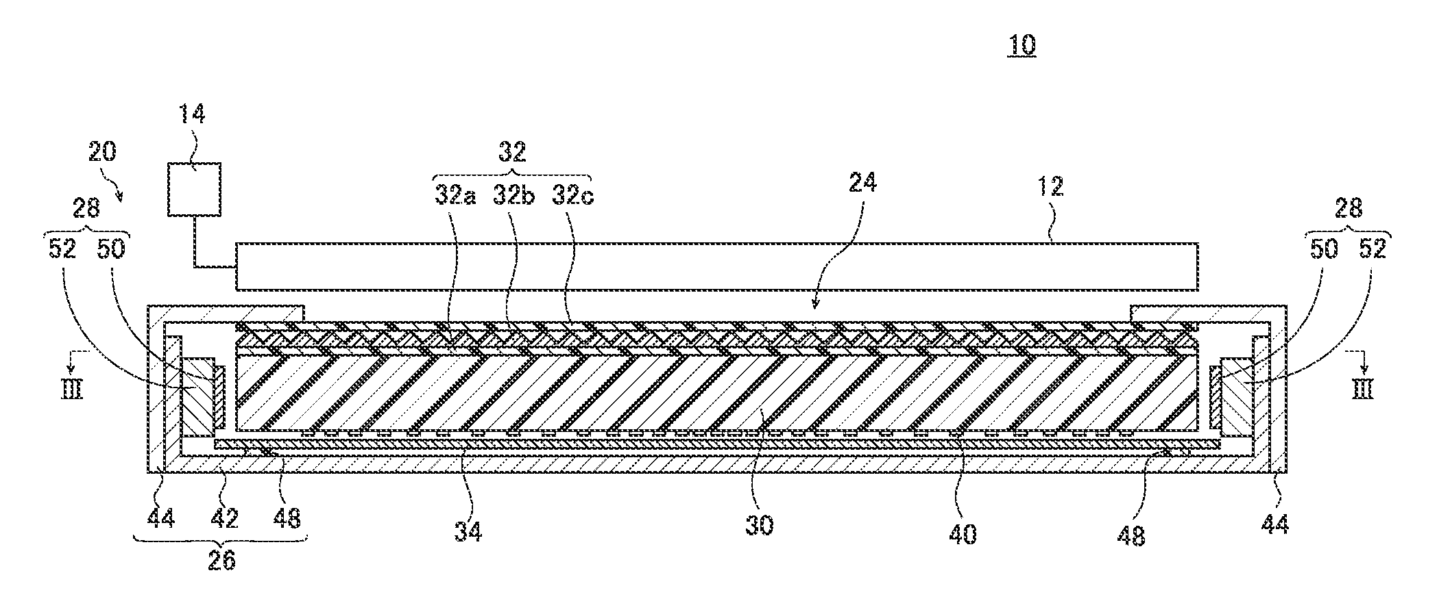 Planar lighting device