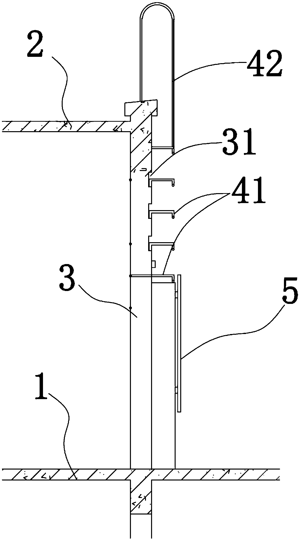 Safety protective type roof