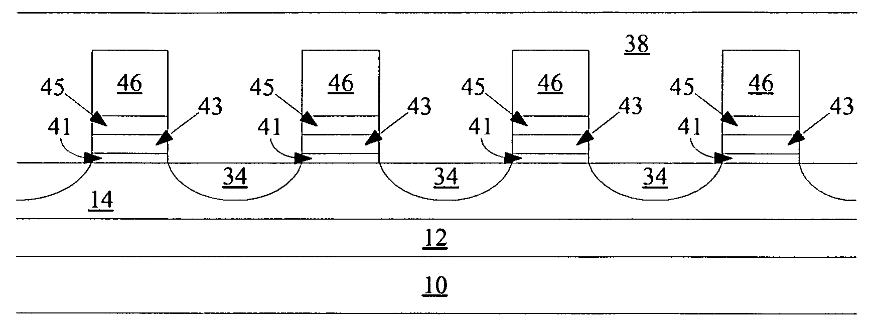 Highly scalable thin film transistor