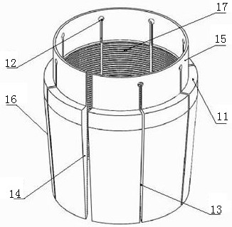 Resetting method of wellhead device for uncontrolled blowout